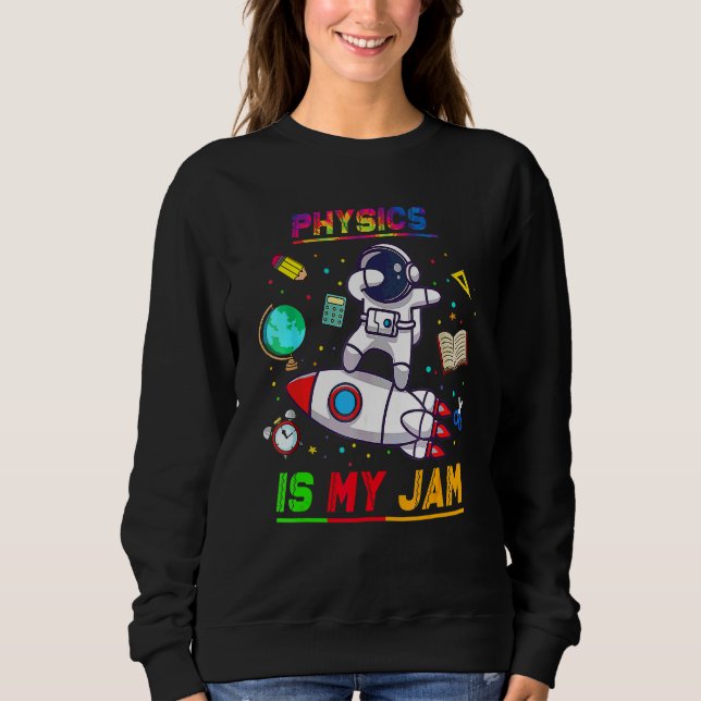 Fysik Är Min Grej  Astronaut Tillbaka Till Skolan  T Shirt (Framsida)
