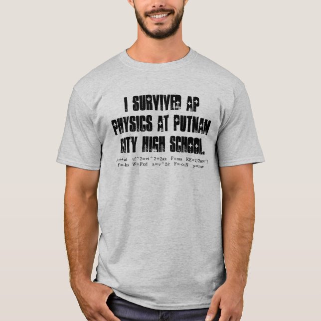 Fysik för PCHS AP T-shirt (Framsida)