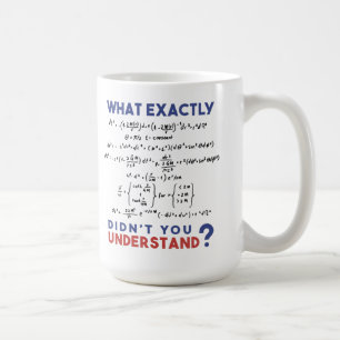 Fysik formel skämt kaffemugg