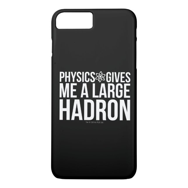Fysik Ger Mig En Stor Hadron Case-Mate iPhone Skal (Baksida)