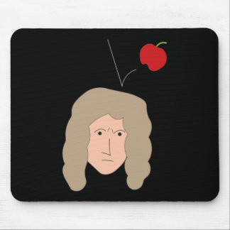 Fysik Humor Isaac Newton Äpple nörd Geek Musmatta