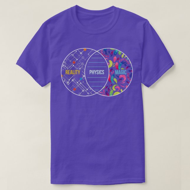 Fysik som magiska men verkligt lönsamma fysik Pun  T Shirt (Design framsida)