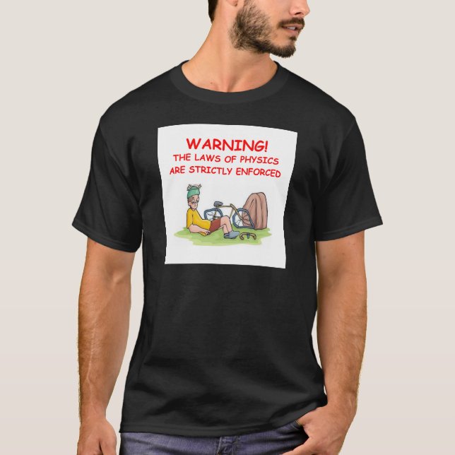 fysik tee shirt (Framsida)
