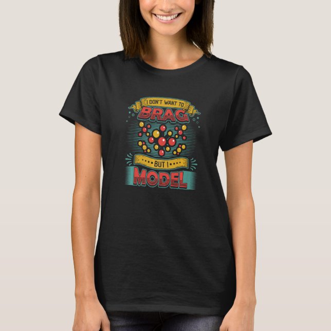 Fysikalisk modellering fysikmodeller 3 t shirt (Framsida)