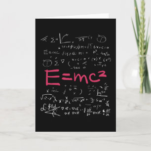 Fysikalisk och matematisk formel EMC2 Kort