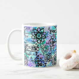Fysikaliska ekvationer och matematiska symboler Ge Kaffemugg