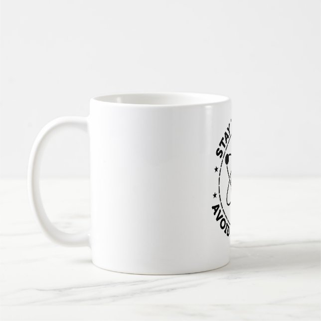 Fysikaliska elektroder| Physics Science Gift Kaffemugg (Vänster)