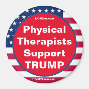 Fysikaliska terapeuter stödjer TRUMP Patriotic Mag Magnet