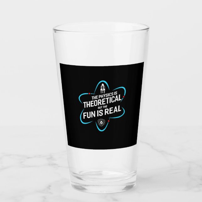 Fysikalismen är teoretisk, men Roligten är reell Glaskopp (Framsida)