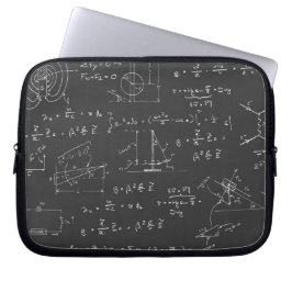 Fysikdiagram och formler laptop sleeve