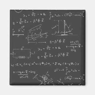 Fysikdiagram och formler magnet