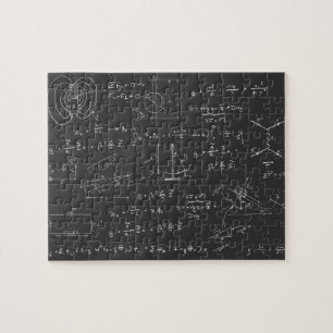 Fysikdiagram och formler pussel