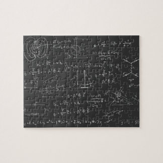 Fysikdiagram och formler pussel