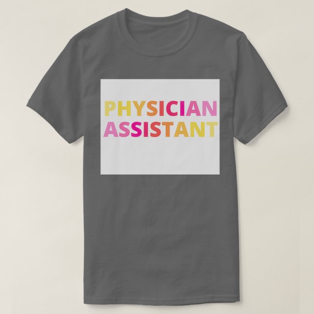 fysiker27s-assistent t shirt (Design framsida)