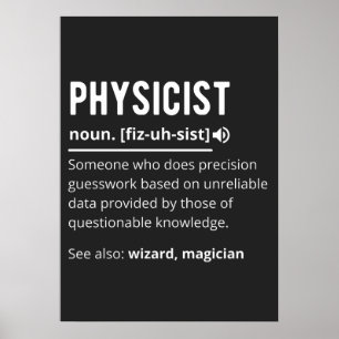 fysiker poster
