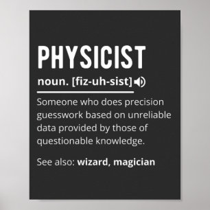 fysiker poster