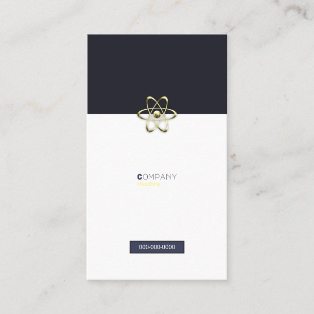 Fysiker Visitkort (Framsida)