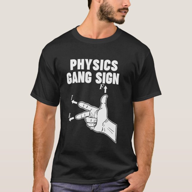 Fysikgängets skylt t shirt (Framsida)