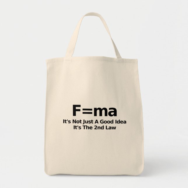 Fysikhumortotot hänger lös tygkasse (Framsidan)