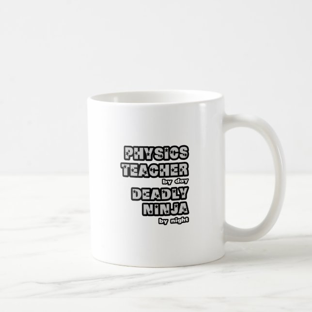 Fysiklärare efter dag.. Dadly Ninja efter natt Kaffemugg (Höger)