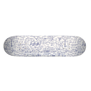 Fysiklikställande i blått skrivar // skateboard bräda 20 cm