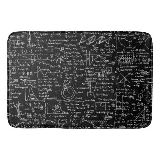 Fysiklikställande på svart // badrumsmatta