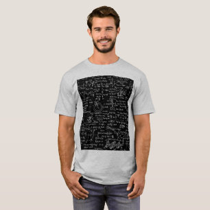 Fysiklikställande på svart // t-shirt