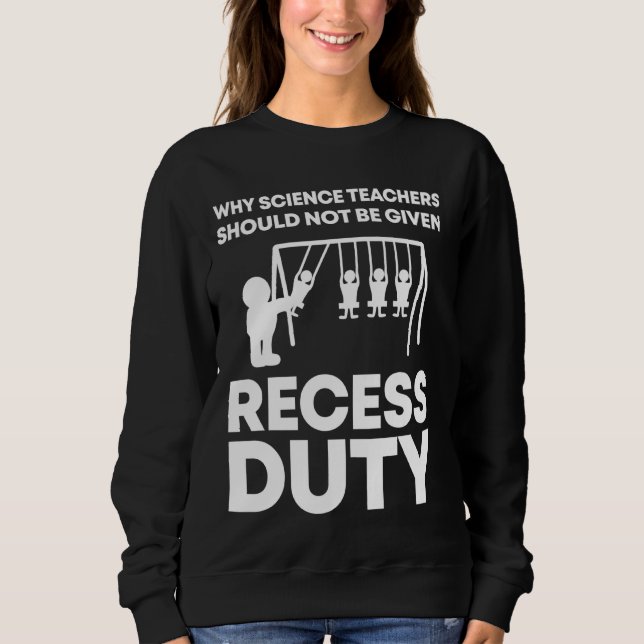 Fysikstudent I Rolig naturlärare T Shirt (Framsida)