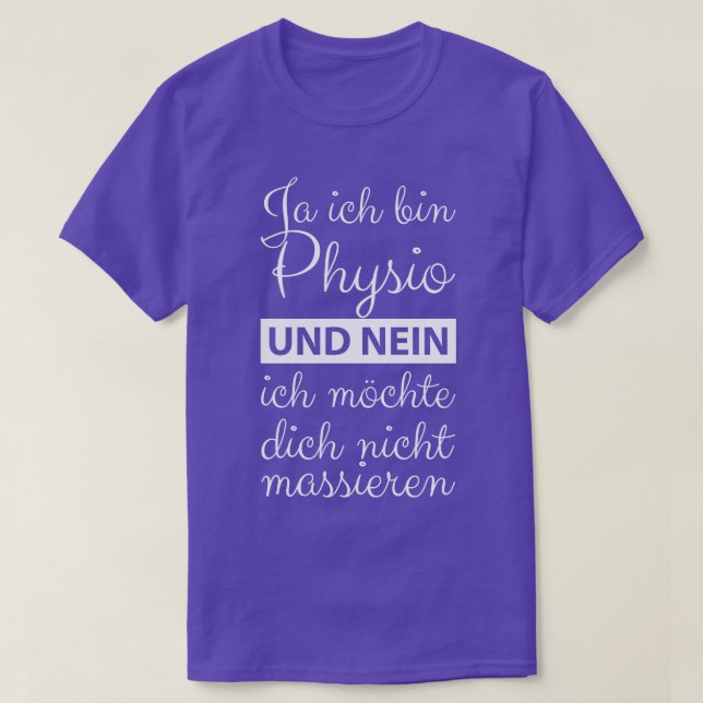 Fysioterapeut Fysioterapeuter 4 T Shirt (Design framsida)