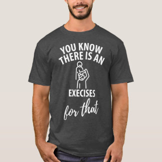 fysioterapeutisk fysisk terapigåva som säger rolig t shirt