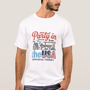 Fysioterapi-fest i USA Vintage T-Shirt_ T Shirt