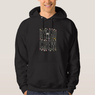 Fysioterapi Fysioterapeut Rehabteam Hoodie