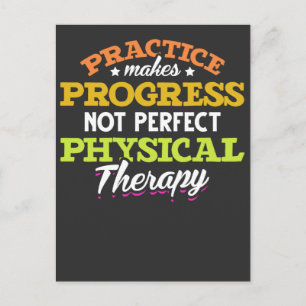 Fysioterapi offert Fysioterapeut Vykort