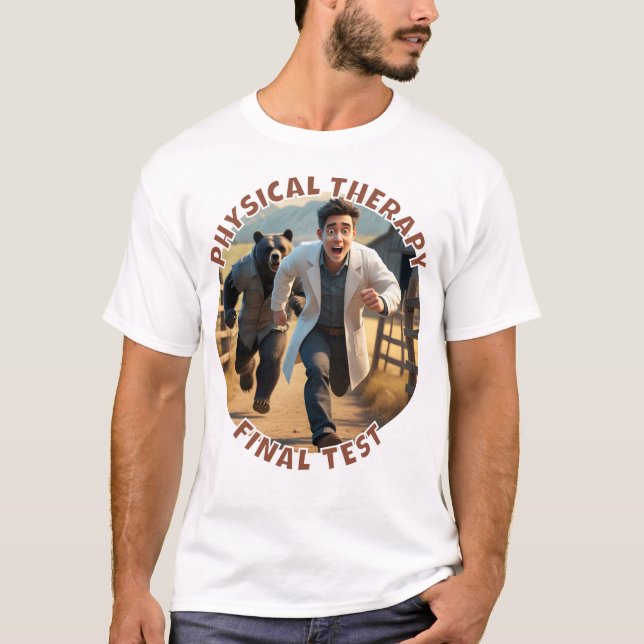 Fysioterapi - Slutprov T Shirt (Framsida)