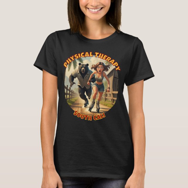 Fysioterapi - Södra Kalifornien T Shirt (Framsida)