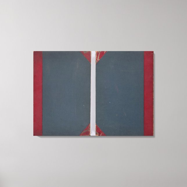 Fysisk atlas över naturfenomen canvastryck (Framsida)