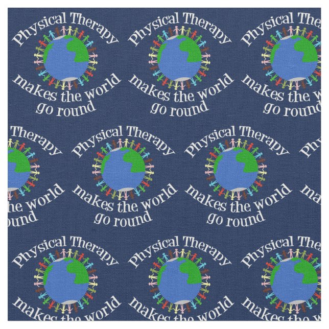 Fysisk behandling gör att världen går runt tyg (Närbild)