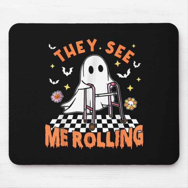 Fysisk behandling Halloween de ser mig Rolling Spo Musmatta (Framsidan)