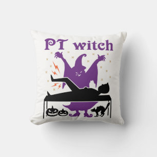 Fysisk behandling Halloween PT Witch Kudde