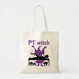 Fysisk behandling Halloween PT Witch Tygkasse
