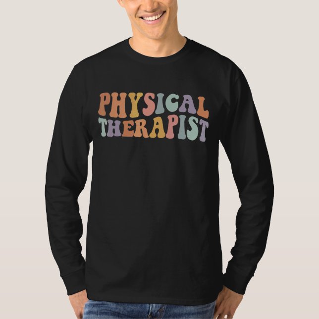 Fysisk behandling vid sjuksköterska t shirt (Framsida)