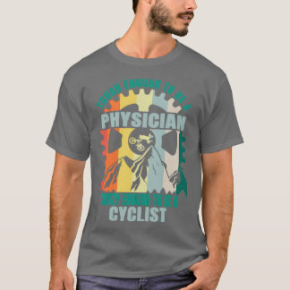 Fysisk cyklist design t shirt
