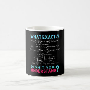 Fysisk formel Joke lustig Math Kaffemugg