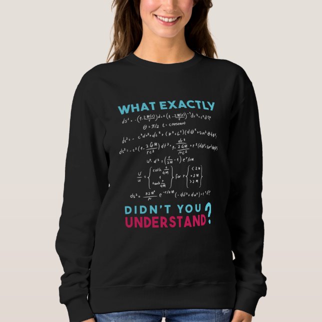 Fysisk formel Joke lustig Math T Shirt (Framsida)
