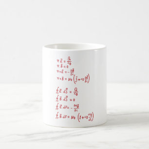 Fysisk formel kaffemugg