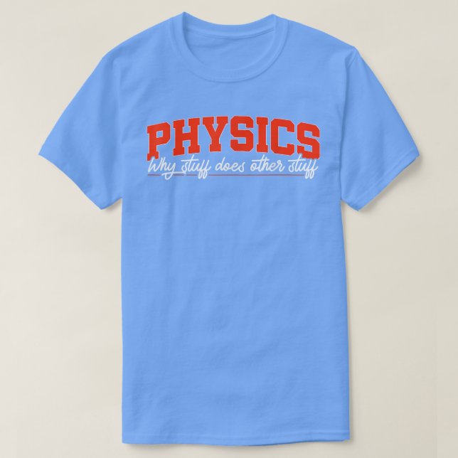 Fysisk fysikfysiker t shirt (Design framsida)