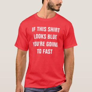 Fysisk HASTIGHETSBEGRÄNSNING T Shirt