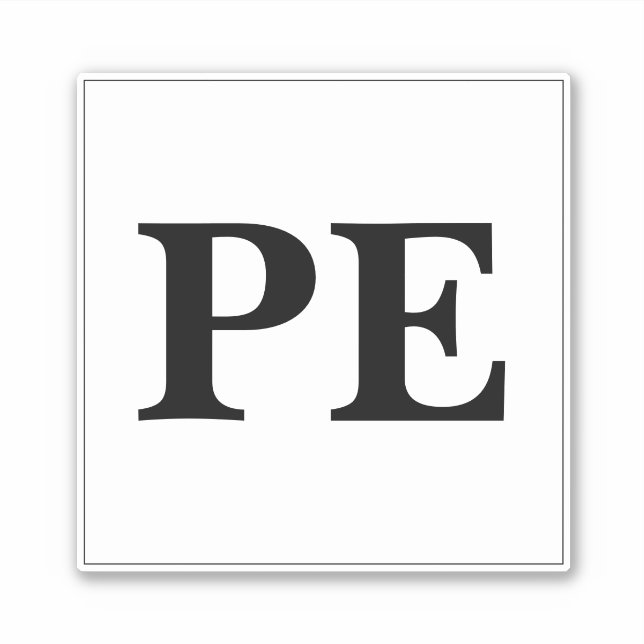 Fysisk jordens elektriska etikett (Framsida)