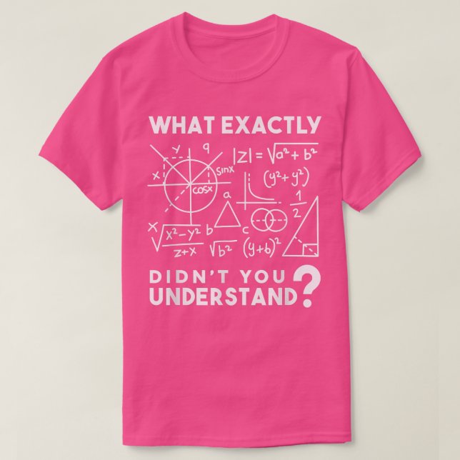 Fysisk nuny Science Gift Idea Physicist Math P T Shirt (Design framsida)