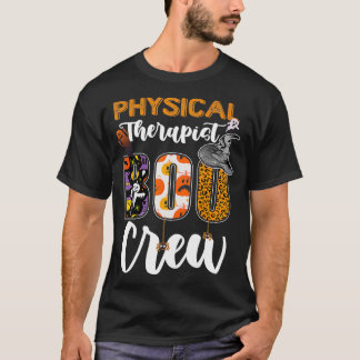 Fysisk terapeut Boo Crew Ghost Therapy Hallowee T Shirt